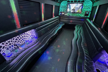 San Francisco Limo Bus Interior