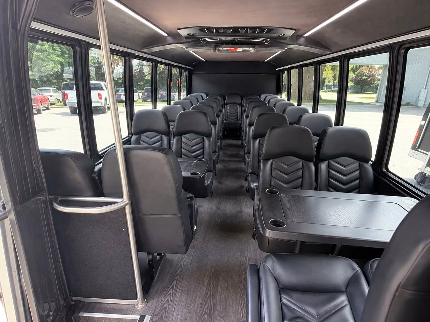 20 passenger minibus inside