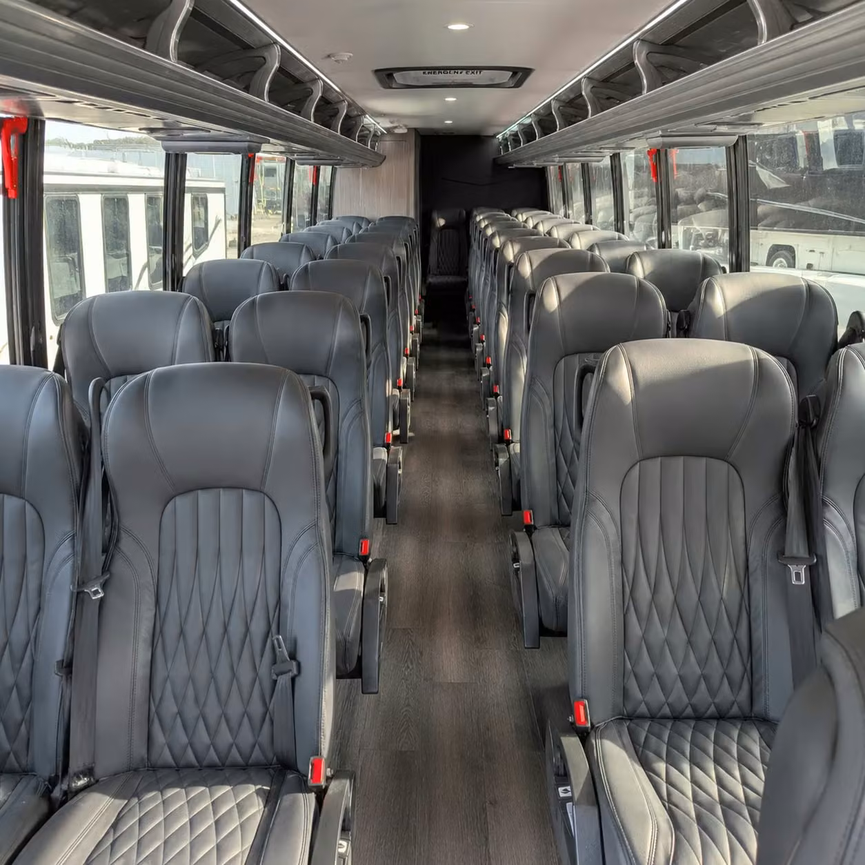 30 passenger minibus inside