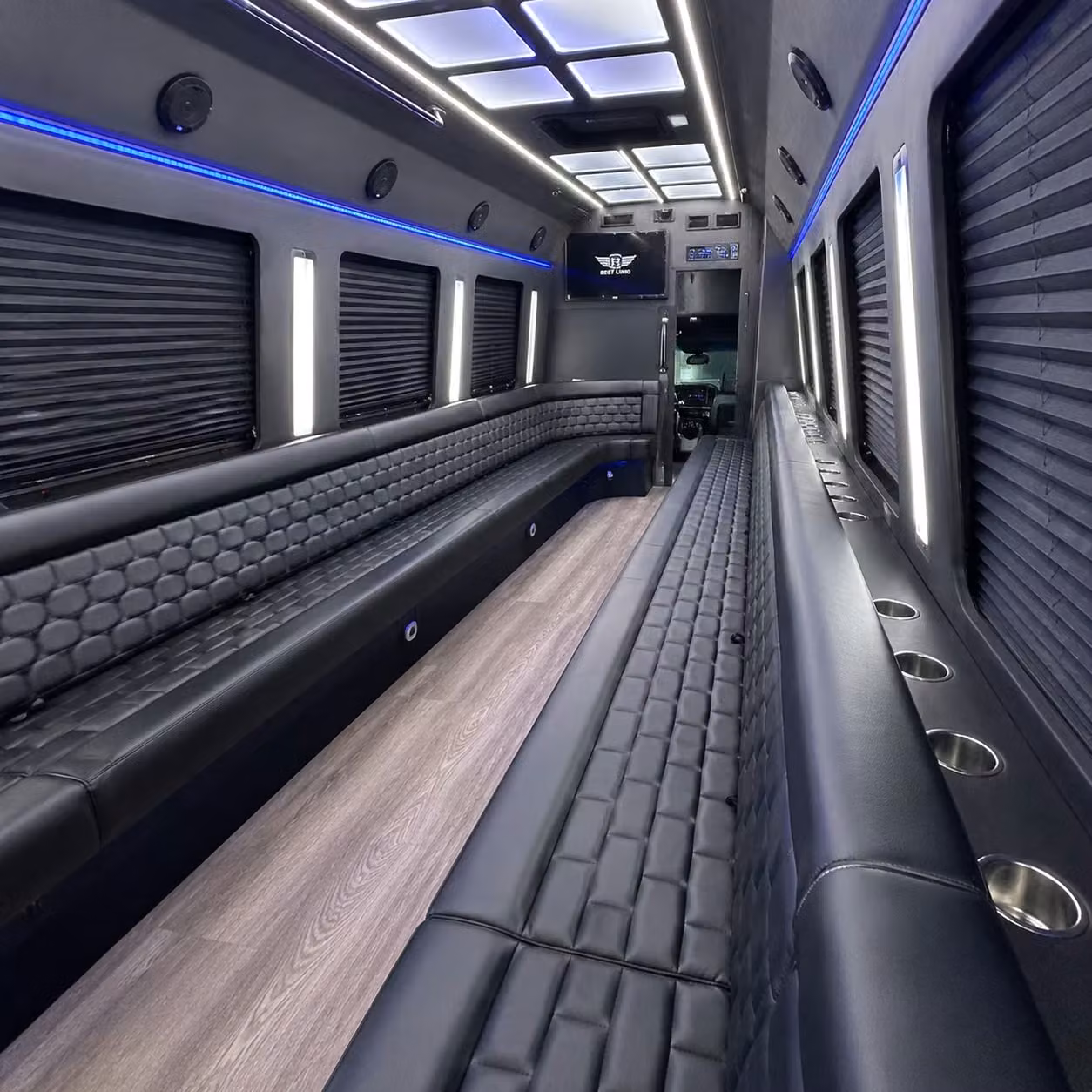 party bus interior