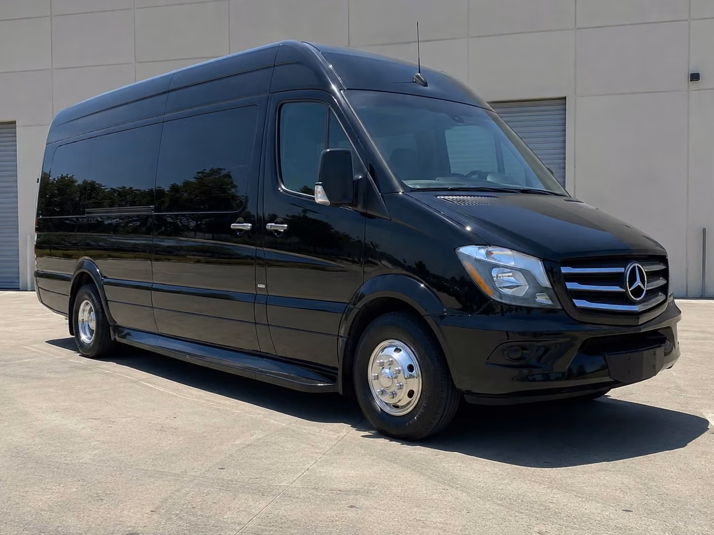 sprinter van with driver